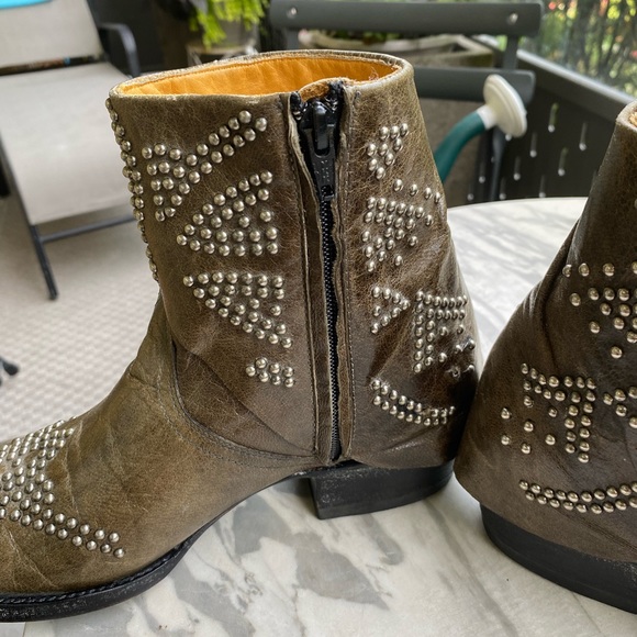 Old Gringo boots. Grey with Silver Studs: Very cool !! - Picture 4 of 7